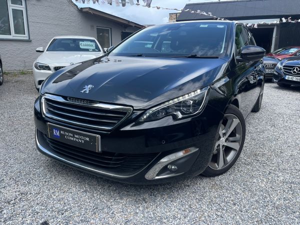 Peugeot 308 Hatchback, Diesel, 2014, Black