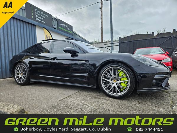 Porsche Panamera Hatchback, Petrol Plug-in Hybrid, 2017, Black