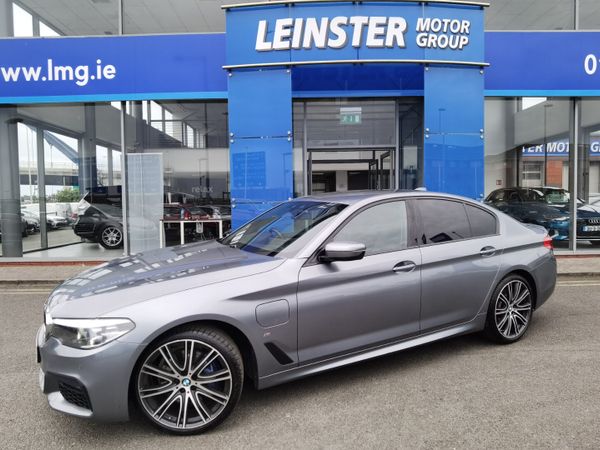 BMW 5-Series Saloon, Petrol Plug-in Hybrid, 2019, Blue
