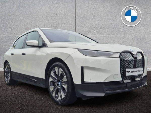 BMW iX SUV, Electric, 2022, White