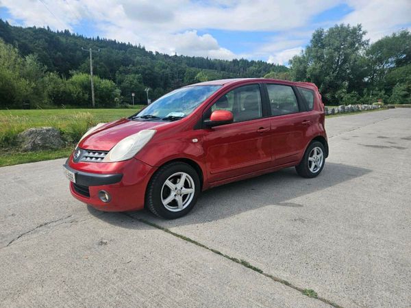 Nissan Note MPV, Petrol, 2008, Red