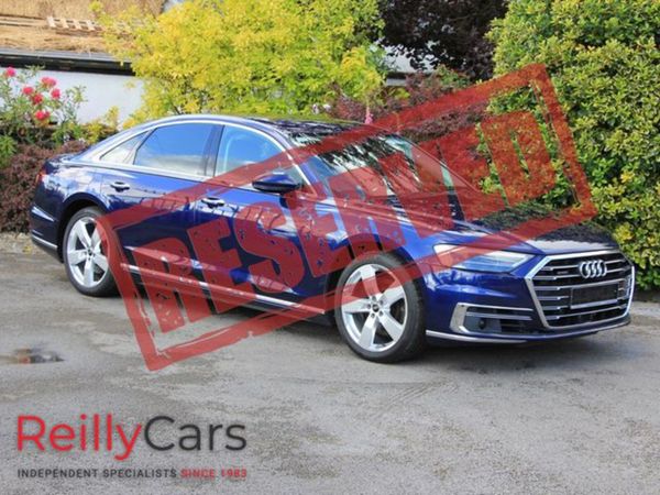 Audi A8 Saloon, Diesel, 2018, Blue
