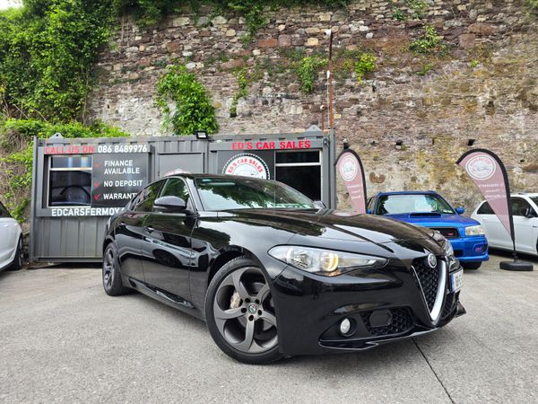 Alfa Romeo Giulia Saloon, Diesel, 2018, Black