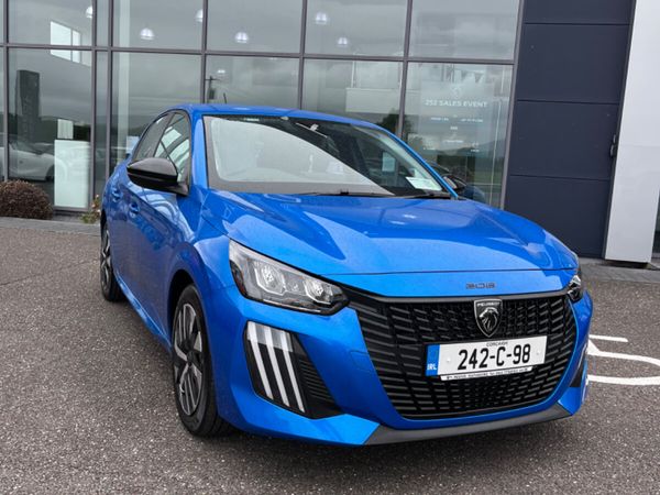 Peugeot 208 Hatchback, Petrol, 2024, Blue