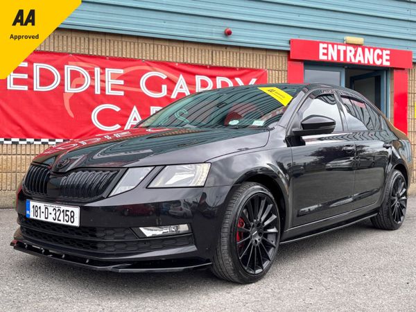 Skoda Octavia Saloon, Petrol, 2018, Black