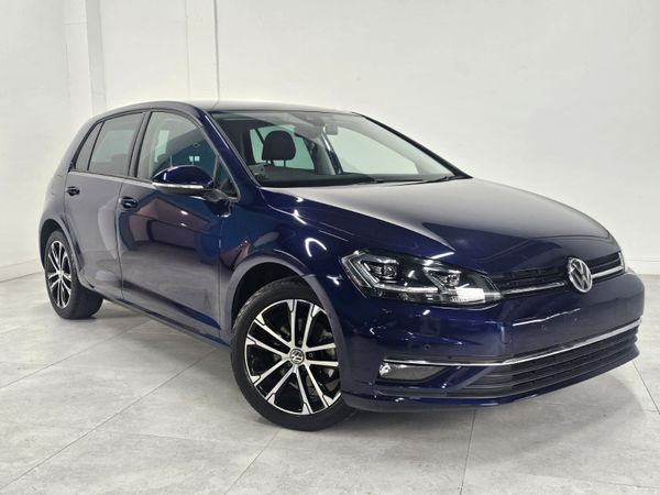 Volkswagen Golf Hatchback, Diesel, 2020, Blue