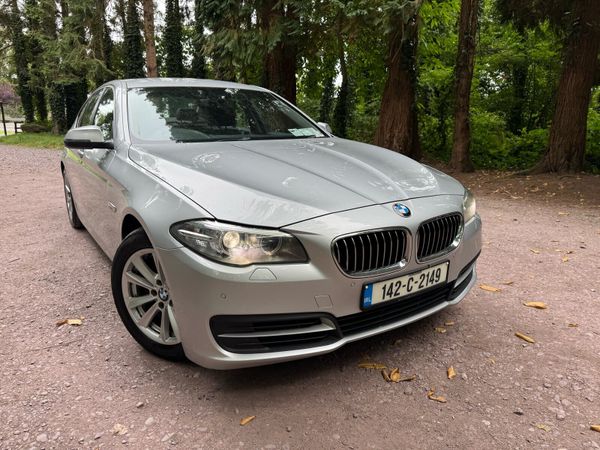 BMW 5-Series Saloon, Diesel, 2014, Silver