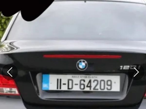 BMW 1-Series Coupe, Petrol, 2011, Black
