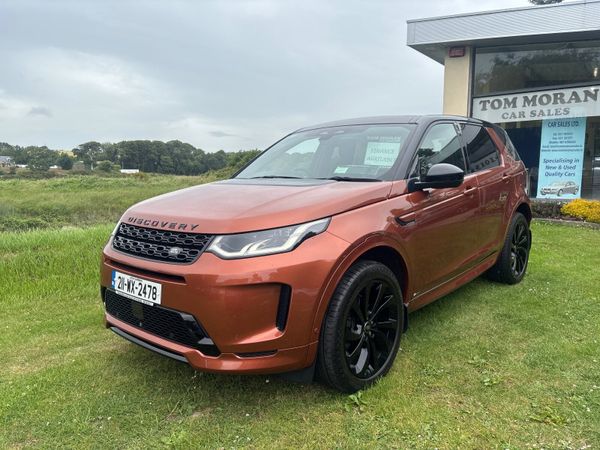 Land Rover Discovery Sport SUV, Petrol Plug-in Hybrid, 2021, Orange