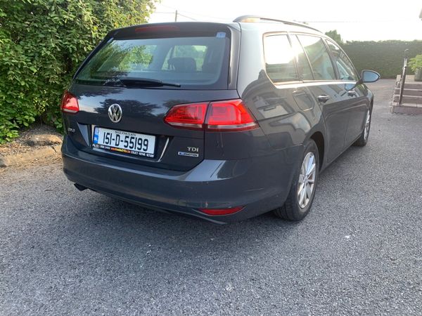 Volkswagen Golf Estate, Diesel, 2015, Grey