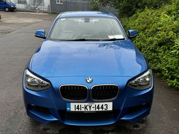 BMW 1-Series Hatchback, Diesel, 2014, Blue