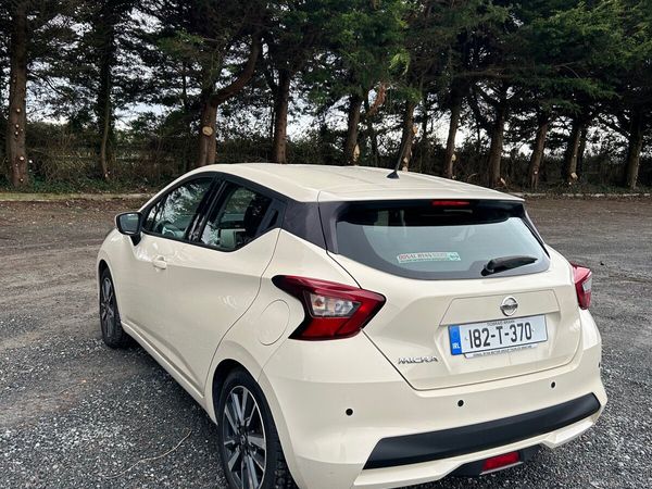 Nissan Micra Hatchback, Petrol, 2018, White