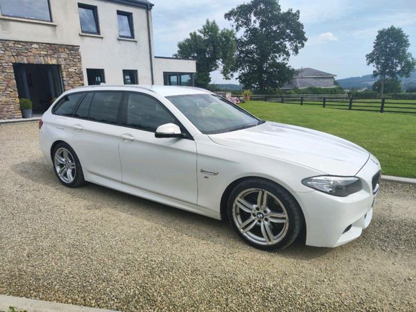 BMW 5-Series Estate, Diesel, 2017, White