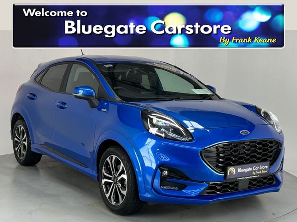 Ford Puma MPV, Petrol Hybrid, 2022, Blue