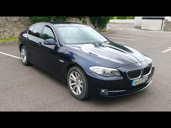 BMW 5-Series Saloon, Diesel, 2013, Blue
