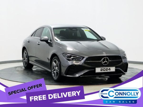 Mercedes-Benz CLA Coupe, Petrol Hybrid, 2024, Grey