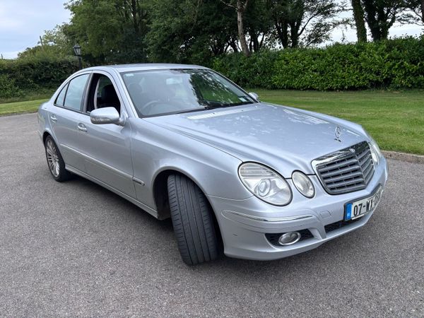 Mercedes-Benz E-Class Saloon, Petrol, 2007, Silver