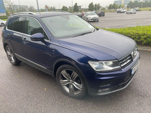 Volkswagen Tiguan SUV, Diesel, 2018, Blue