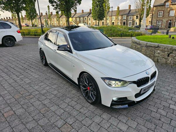 BMW 3-Series Saloon, Diesel, 2015, White