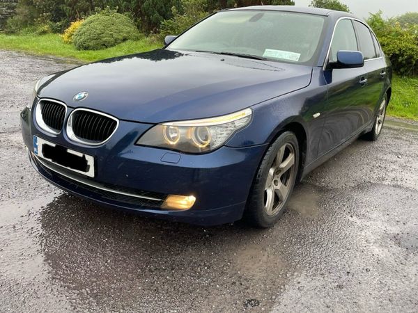 BMW 5-Series Saloon, Diesel, 2008, Blue