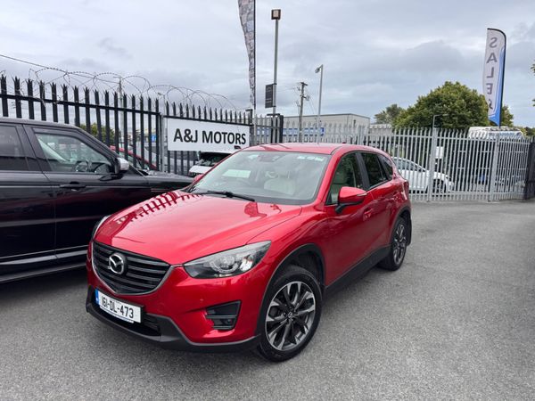 Mazda CX-5 SUV, Diesel, 2016, Red