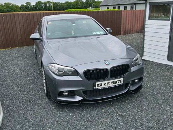 BMW 5-Series Saloon, Diesel, 2015, Grey