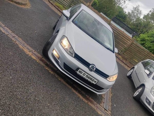 Volkswagen Golf Hatchback, Diesel, 2016, Silver