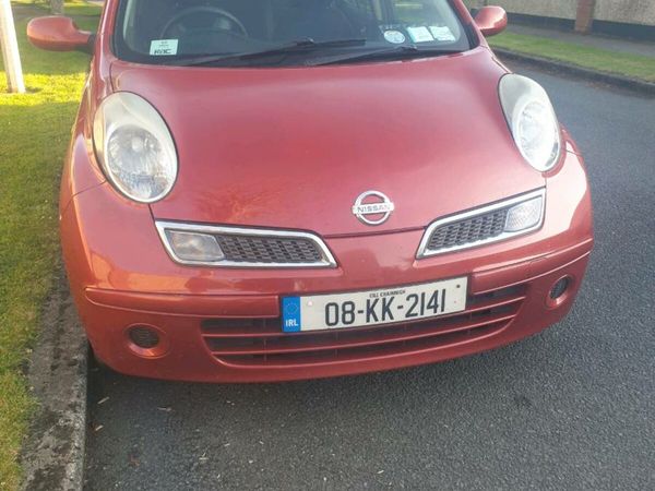 Nissan Micra Hatchback, Petrol, 2008, Red