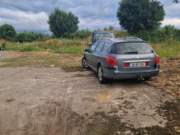 Peugeot 407 Estate, Diesel, 2008, Grey