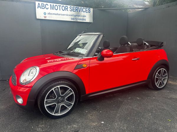 Mini Cooper Convertible, Petrol, 2010, Red