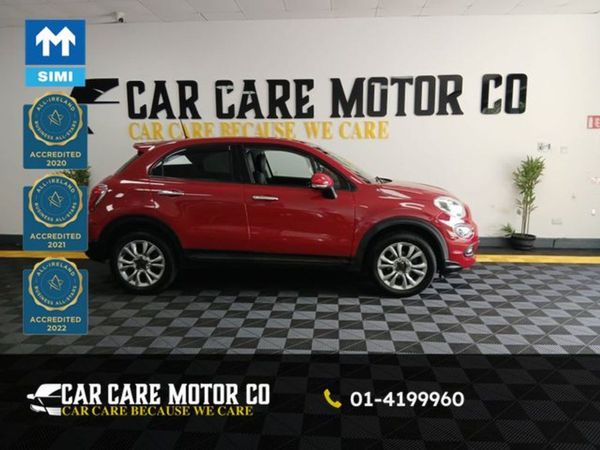 Fiat 500X SUV, Petrol, 2016, Red