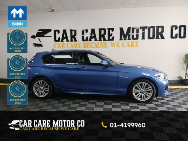 BMW 1-Series Hatchback, Petrol, 2016, Blue