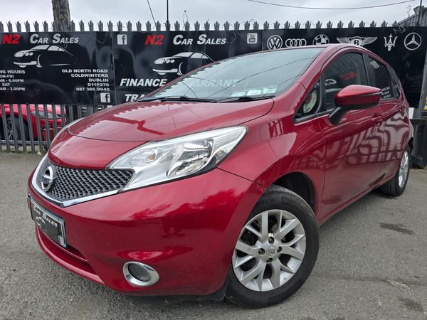Nissan Note MPV, Petrol, 2017, Red