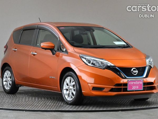 Nissan Note Hatchback, Petrol Hybrid, 2019, Orange