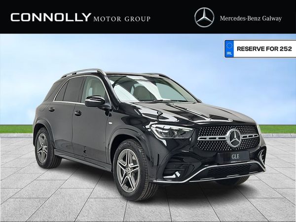 Mercedes-Benz GLE SUV, Diesel Plug-in Hybrid, 2025, Black