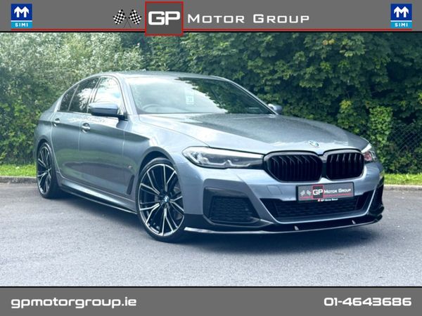 BMW 5-Series Saloon, Diesel, 2021, Blue