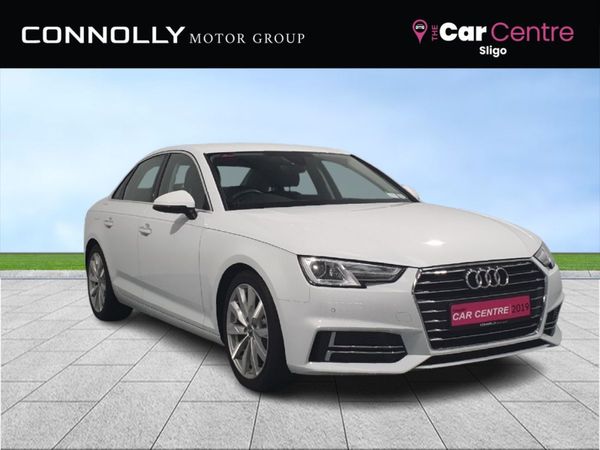 Audi A4 Saloon, Diesel, 2019, White