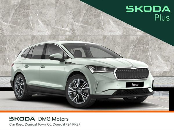 Skoda Enyaq Estate, Electric, 2022, White