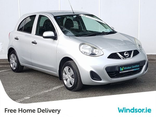 Nissan March Hatchback, Petrol, 2017, Silver
