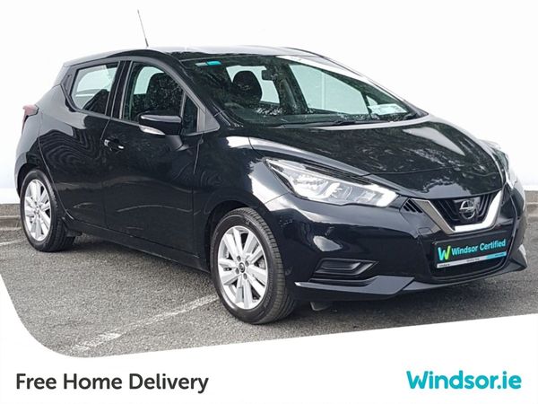 Nissan Micra Hatchback, Petrol, 2021, Black