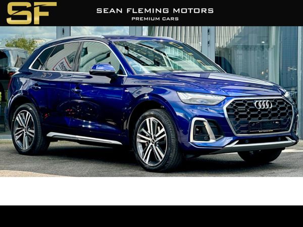 Audi Q5 Estate, Hybrid, 2023, Blue