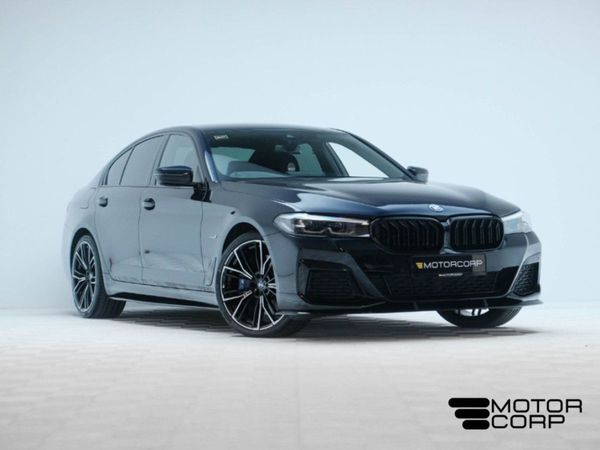 BMW 5-Series Saloon, Hybrid, 2023, Black