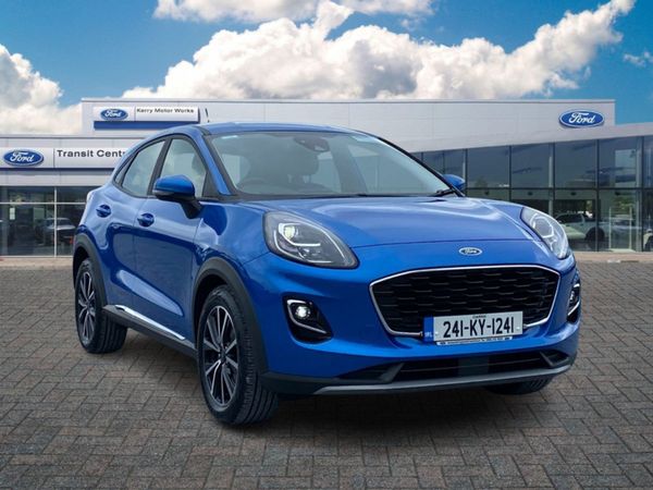 Ford Puma MPV, Petrol Hybrid, 2024, Blue