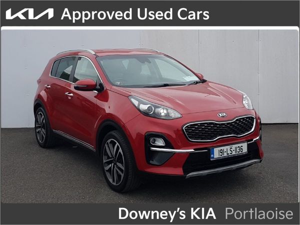 Kia Sportage SUV, Diesel, 2019, Red