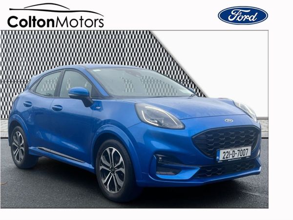 Ford Puma MPV, Petrol Hybrid, 2022, Blue