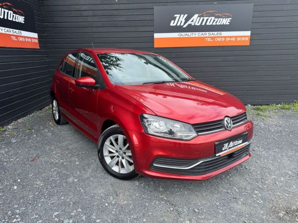 Volkswagen Polo Hatchback, Petrol, 2016, Red