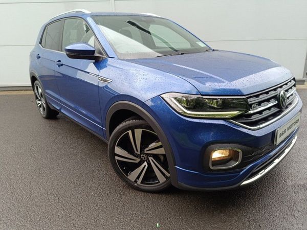 Volkswagen T-Cross SUV, Petrol, 2024, Blue