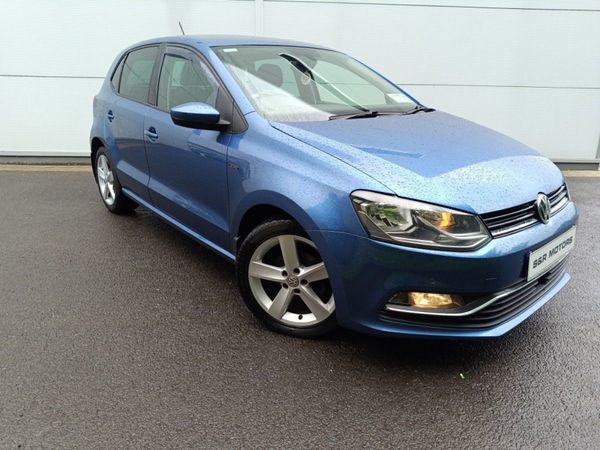 Volkswagen Polo Hatchback, Diesel, 2016, Blue