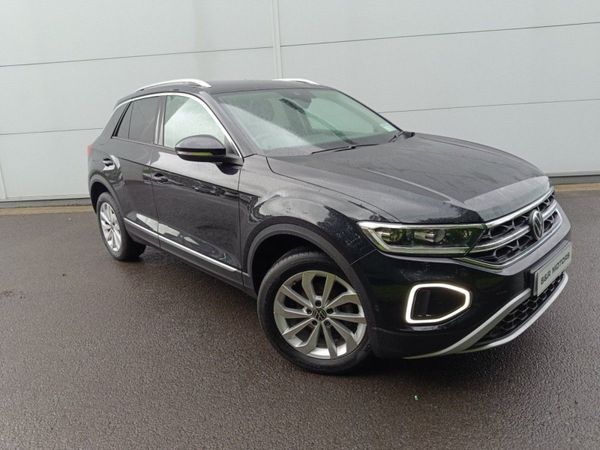 Volkswagen T-Roc SUV, Petrol, 2024, Black