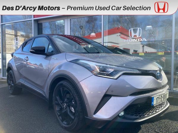Toyota C-HR Hatchback, Petrol Hybrid, 2017, Silver